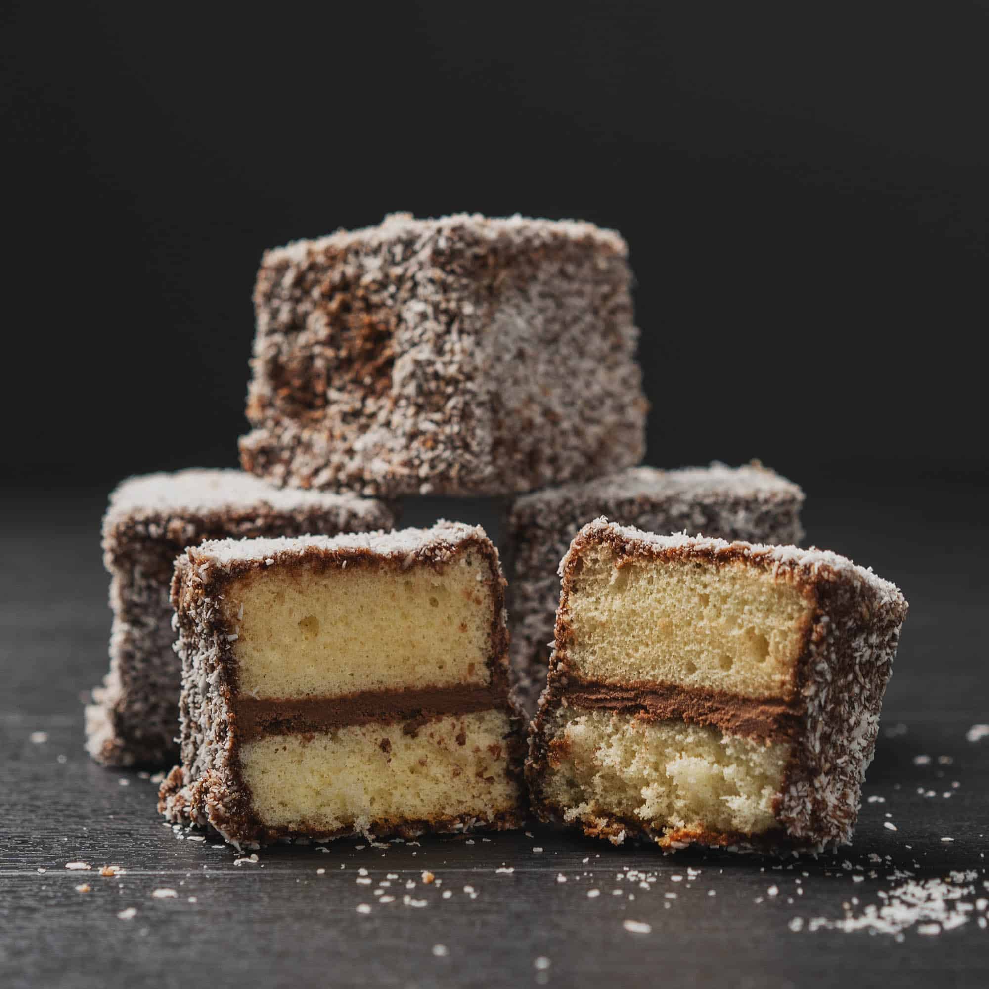 Chocolate Mousse Lamington for Cafes and Foodservice Businesses