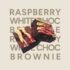 Raspberry and White Chocolate Brownie Slice