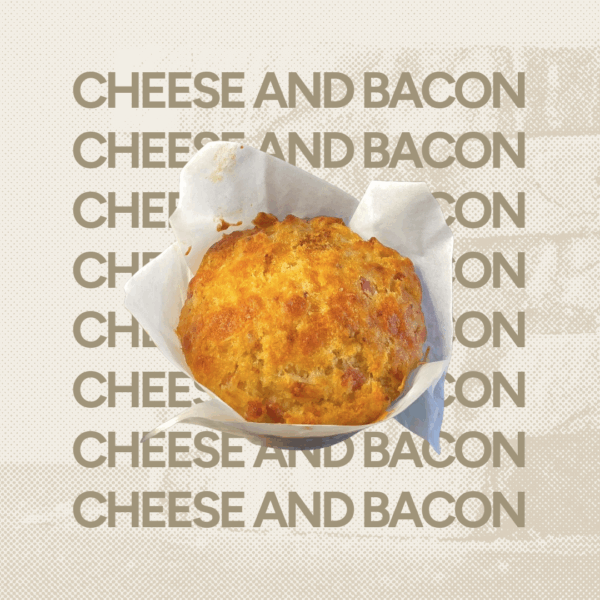 Cheese and Bacon Muffin Savoury Cheese and Bacon Muffin