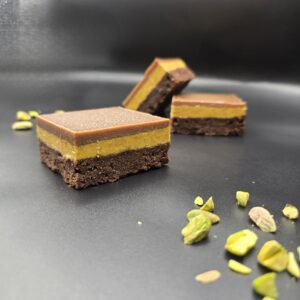 Dubai Chocolate Inspired Brownie